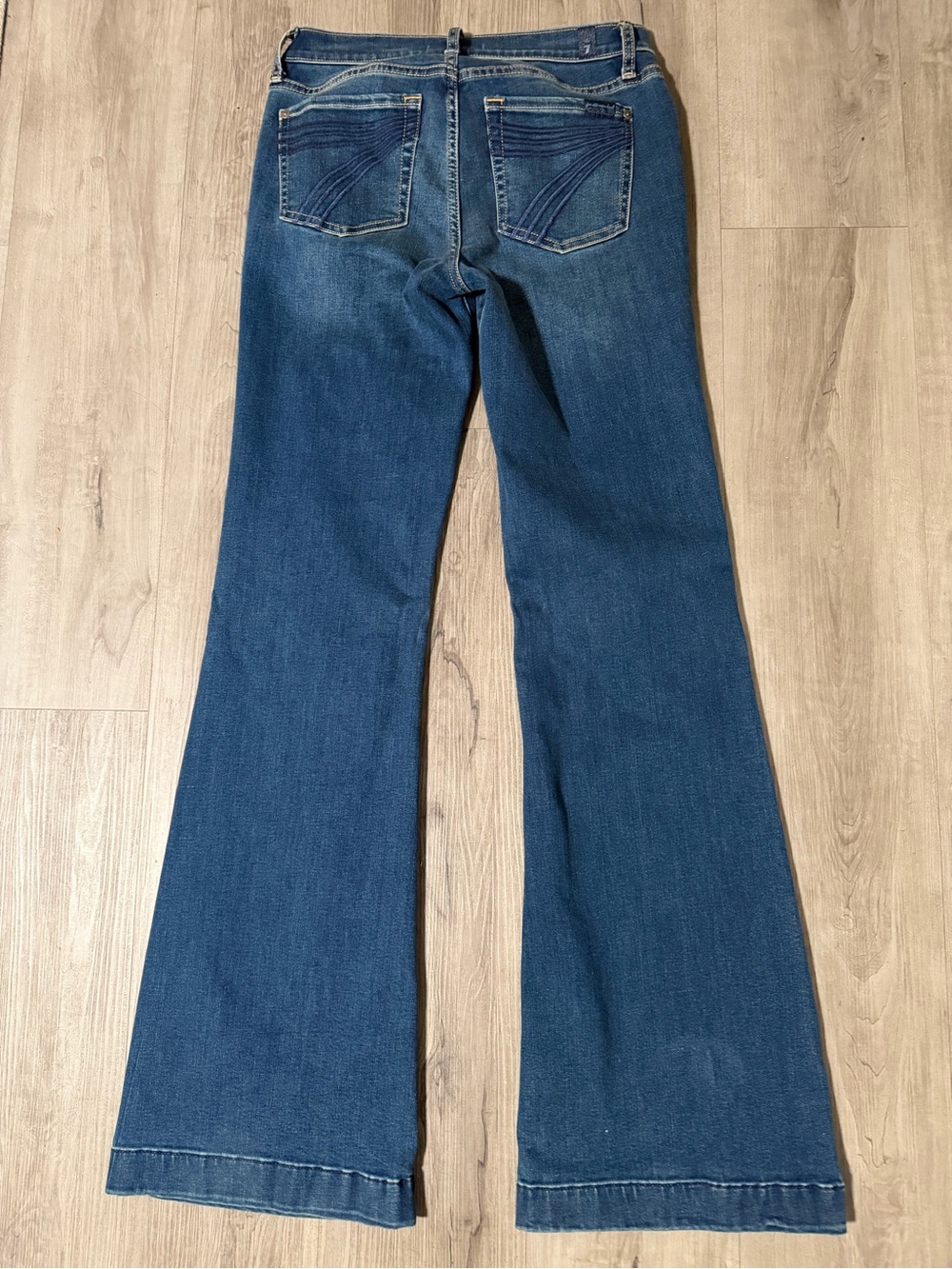 7 For All Mankind Dojo Jean Size 28 Never Worn - Picture 4 of 6